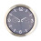 Leise Wanduhr, 300 mm, Edelstahl, Thermometer 1