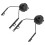 2PCS Nylon Headset Adapter Arc Rail Black 75g 16