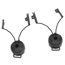 2PCS Nylon Headset Adapter Arc Rail Black 75g