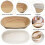 1Pcs Bread Baking, Oval Bread Fermentation Basket, with Flour Mixer Accessories, Used for Kitchen Making Tools 3