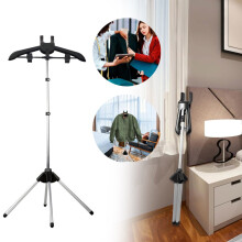 Steamer Stand Folding Telescopic Clothes Steamer Holder Height Adjustable Steamer Stand For Clothes Hooks
