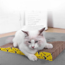 Cat Scratcher Kloslipverktyg Wellpapp Skrapande Leksak Soffa Kudde Säng Nagelslipdyna P-Formad
