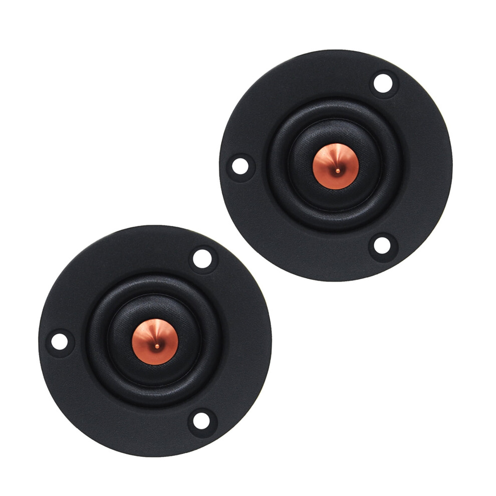 1 Pair Car Tweeters 2Inch 4Ohm 30W Silk Dome Tweeters Loudspeaker Treble Horn Unit For Car Modification 9327961661769