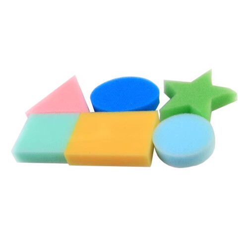 Painting sponge art craft washable assorted pattern