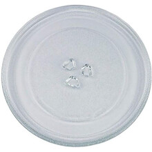 Glass Plate Turntable for Microwave Oven Universal Suitable, Approx. 24.5Cm