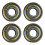Wheelchair Front Caster Bearings Replacement Set 4 pcs 1