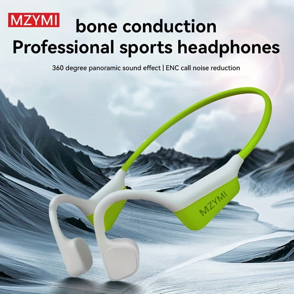 Bone Conduction Headphones 15H Playtime, Open-Ear Wireless Earbuds With Mic Â Compatible With Running, Cycling, Workout 9353595574649