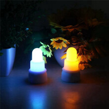 Lampe à Thé Électronique Rechargeable à LED RVB pour Décoration D'Ambiance de Mariage, Décoration D'Intérieur, Prise Américaine
