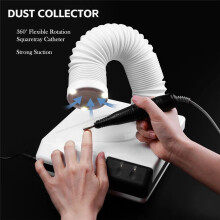 Staubsammler, Absorber, Filter, Extraktor, Reinigung für Schönheitssalon, Nagelkunst, Gravierstaubsauger, US-Stecker