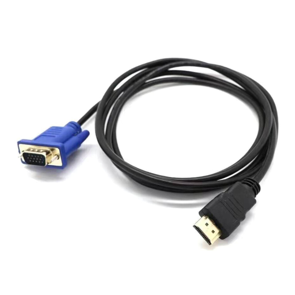 Lightweight Hdtv To Vga Adapter Converter Computer Dongle Connector For Laptop Pc Monitors Projectors Hdtv 9353595573673