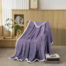 Ultra Soft Coral Velvet Fleece Blanket, Pineapple Check Design, Breathable & Easy Care, 70100cm