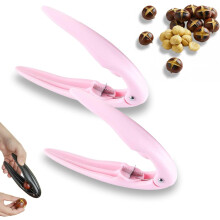 2026 New 2-in-1 Chestnut Peeler & Cutter, Non-Slip Nut Cracker for Holiday Cooking – Compatible with Chestnuts