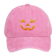 Halloween Baseballkasket Bomuld Snapback Pink