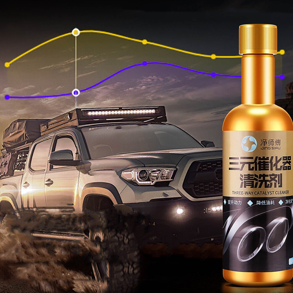4.06 Fl Oz Car Catalytic Converter Cleaner Â No Disassembly, Cleans Throttle & O2 Sensor, Removes Carbon, Improves Performance, Reduces Emissions 9313598138576