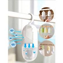 Wardrobe Dehumidifier Bags – Hanging Moisture Absorbers for Closets, Dorms, Bathrooms, Basements; Anti-Mold & Odor Control (w/ Replacement Pack)