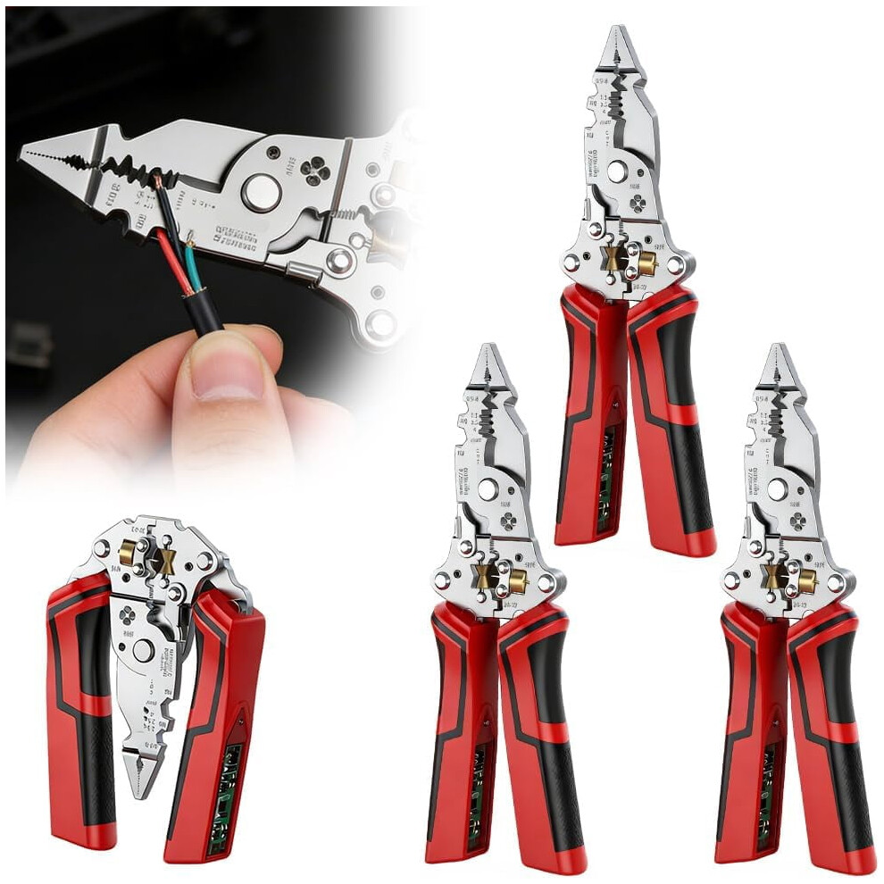 Wire Stripper Twister Pliers 16-In-1 12-250V 971050321356