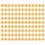 Sunxin imitation pearl beads 3-8mm 130pcs 1