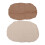 Diaper Changing Pad Cover Oatmeal Light Brown 2-Pack 1