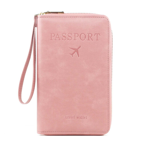 RFID Passport Wallet with Phone Slot