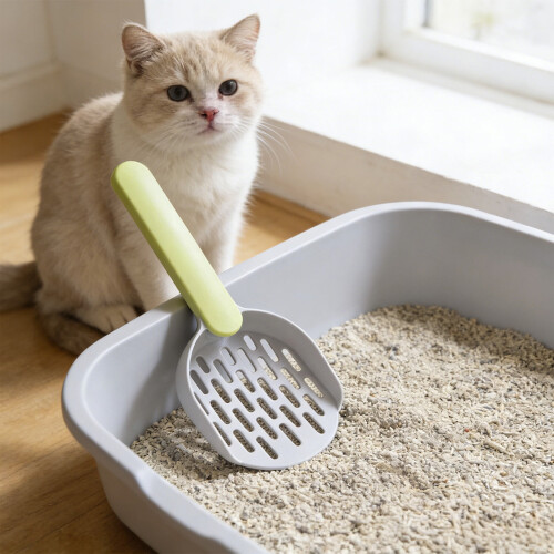Litter Scoop Strong Mesh Dust-Free Large Capacity