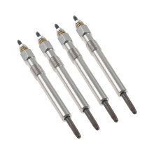 Set of 4 Glow Plug 12V for Chevrolet GMC Isuzu NPR NPR-HD NQR 4.8L 1998-2004