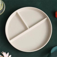Dinnerware Sets,2 Piece T Grid Plate 4 Grid Plate Color Household Dinner Plate Microwave Oven Available Reusable