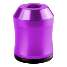 Strong Magnetic Screw Ring for 1/4" Hex Screwdrivers & Power Bits – Anti-Slip, Purple, Compatible with Standard Drill Tools