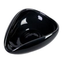Durable Tableware - Elegant Porcelain Tea Service Set with Teapot Cups and Serving for Daily Use and Entertaining Black
