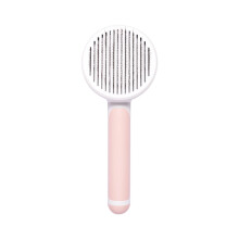 Gentle Pet Hair Removal Comb, Stainless Steel Needle Comb, Self-Cleaning, Reduces Shedding, Durable & Modern Design