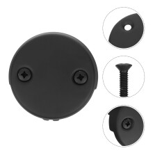 Firm Stainless Steel Overflow Plate for Bathtub with Efficient Drainage System