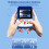 Console de Videogame Arcade Retrô A6PLUS  com Mais de 1000 Jogos, Tela de 3,2 Polegadas, Joystick Integrado, Suporte para Saída de TV, Fliperama 5