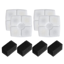 Pet Water Fountain Filters Replacement Cats Fountain Filter Sponge Nonwoven Fabric Filter Foam for Water Purifications