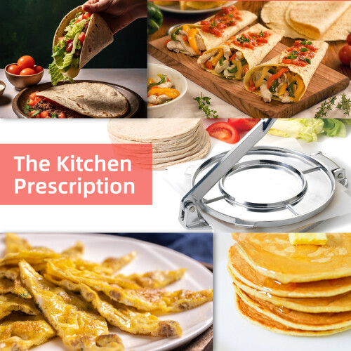Rust Resistant Tortilla Press