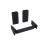 For  Mini5 PRO/4Pro Height-Raising Tripod Anti-Scratch Wear-Resistant No-Disassembly Folding Bracket Accessory 2cm 2