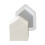 Conjunto de 3 moldes de casas, atóxicos, para artesanato e confecção de presentes. 1