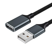 Câble d'extension USB 3.0 gainé de nylon tressé, 1 m