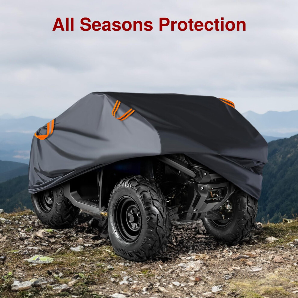 Xl Quad Bike Atv Cover For Yamaha Premium Outdoor Protective Cover For 4X4 Utv Dirt Bike Windproof Secure Fit With Drawstring 9402001212832