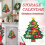 Κιτ ημερολογίου Advent με 24 πόρτες – Χάρτινη διακόσμηση τοίχου με αριθμημένα 1