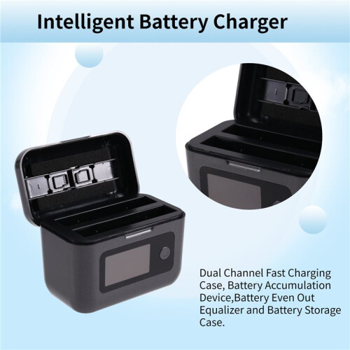 For  X5 Battery PD Fast Charging Charging Case Color Screen Dual Charging X5 Storage Compartment 2