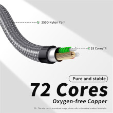 2 Pin Earphone Replacement Cable for KZ, TRN, CCA, Zax, AS16, ZS10pro, ZSN, ZEX Etc QDC Plug Series