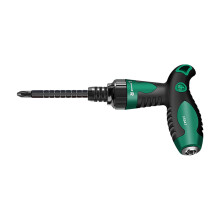 T Handle Screwdriver Adjustable Telescopic Ratchet Repair Hand Tools Double Purpose Telescopic Screwdrivers Tool