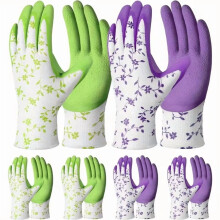 6 Pairs Gardening Gloves Breathable Non-Slip Work Gloves Medium Size Universal