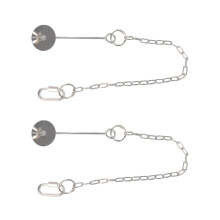 Adjustable Chain Poultry Feeders Stainless Steel Vegetable Fruit Holder Toy for Stress Reliefs in Cages