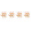 12Pcs Orange Artificial Pumpkin Branches Fall Picks for Vase Decor 4