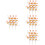 12Pcs Orange Artificial Pumpkin Branches Fall Picks for Vase Decor 6