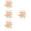 12Pcs Orange Artificial Pumpkin Branches Fall Picks for Vase Decor 7
