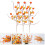 12Pcs Orange Artificial Pumpkin Branches Fall Picks for Vase Decor 9