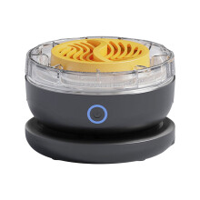 Lave-fruits et légumes portable sans fil USB avec technologie ionique OH et panier d'égouttage – Compatible avec tous les fruits et légumes, le