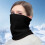 Neck Gaiter Face Mask Windproof Thermal Protection Black 1