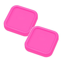 2 Pcs Square Pin Cushion Anti Loss Sewing Pin Needle Storage Holder Push Pins Holder for Sewing Quilting DIY Projects, Pincushions Pink